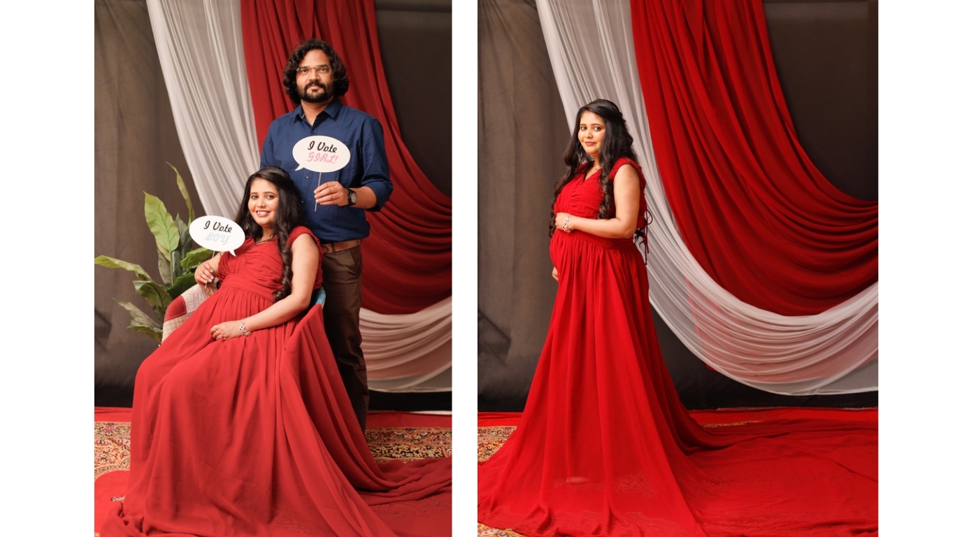 Maternity Photography Studio Near Me – Capture Your Motherhood Journey with Dresses And Studio