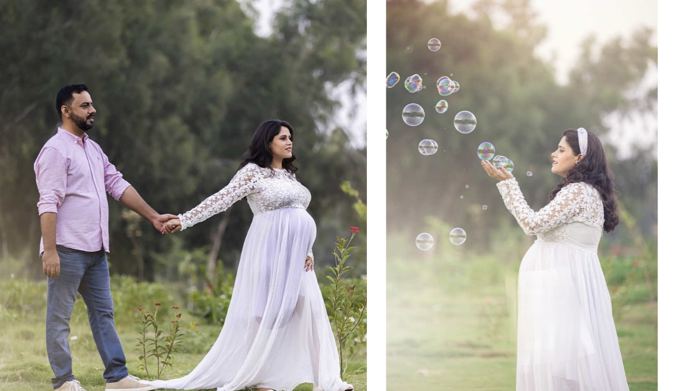 Celebrate Motherhood Best Maternity Shoot in Deoria