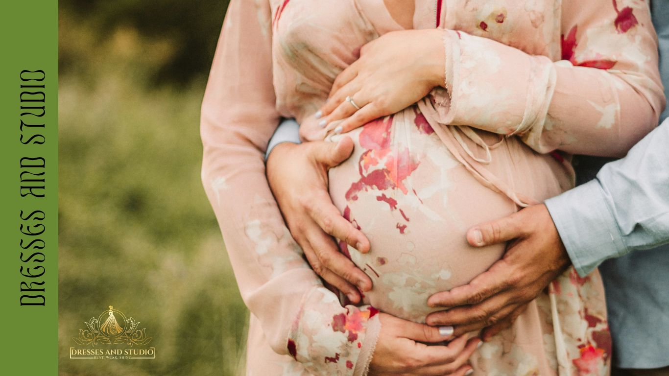 pregnancy photoshoot dress for rent
