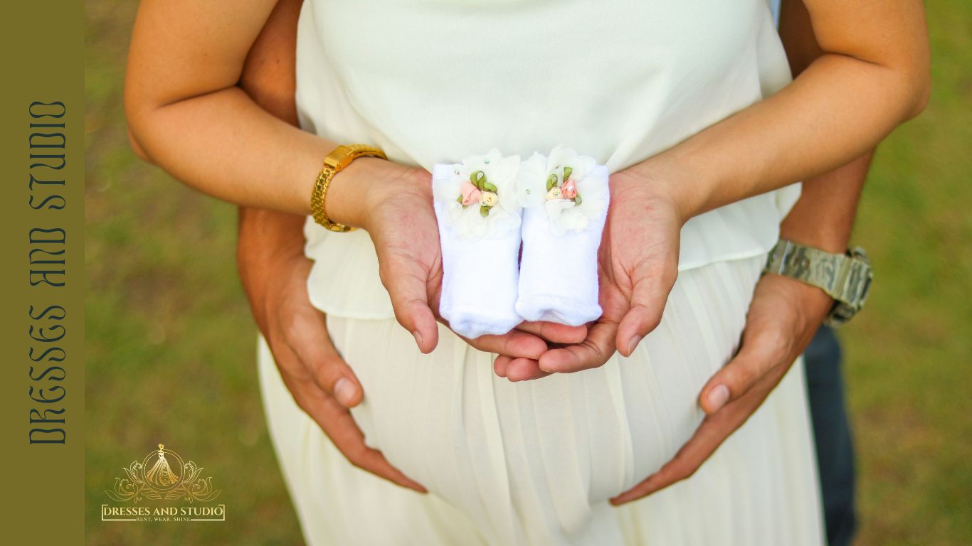 Pregnancy Photoshoot Dress for Rent – Look Stunning on Your Special Day
