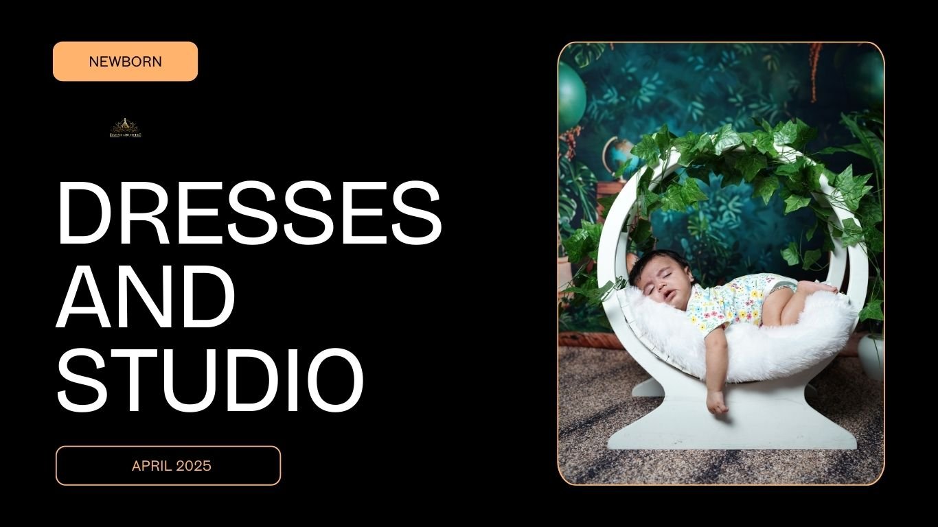 Newborn Shoot in Gorakhpur – Capture Pure Moments with Dresse And Studio with Anshika