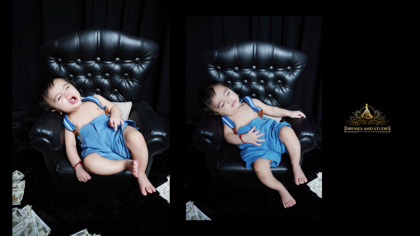 Baby Shoot in Gorakhpur with Dresses – Make Every Memory Picture-Perfect at Dresses And Studio