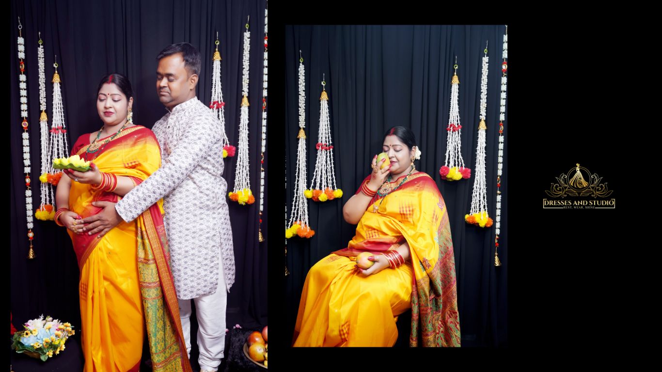 maternity shoot Gorakhpur with dresses
