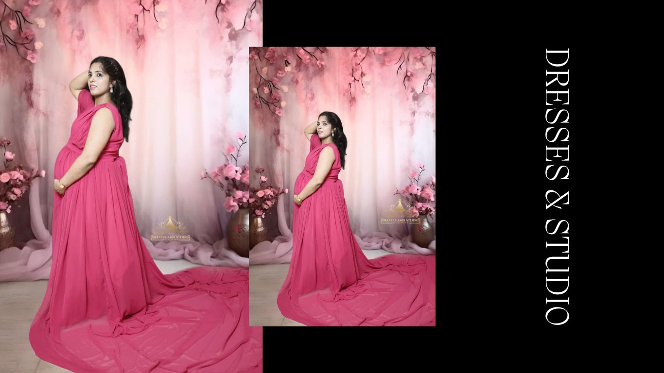 Maternity Shoot in Gorakhpur with Dress – Capture Your Glow with Dresse And Studio