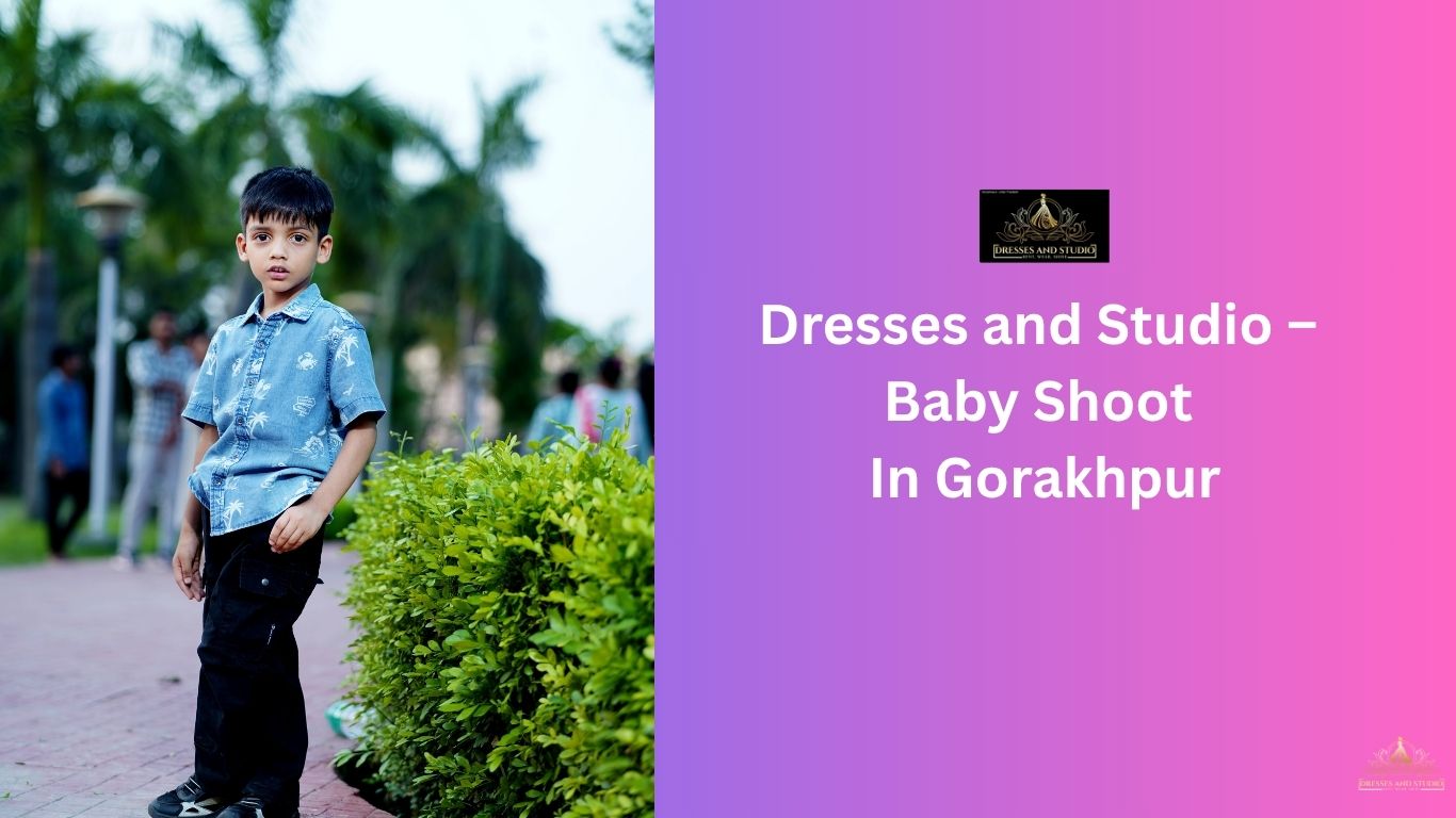 Baby Boy Shoot in GKP – Create Picture-Perfect Memories at Dresses And Studio