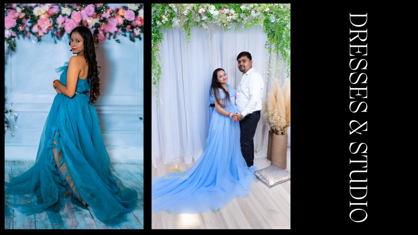 Pre-Wedding Gowns on Rent – Perfect for cinematic couple shoots