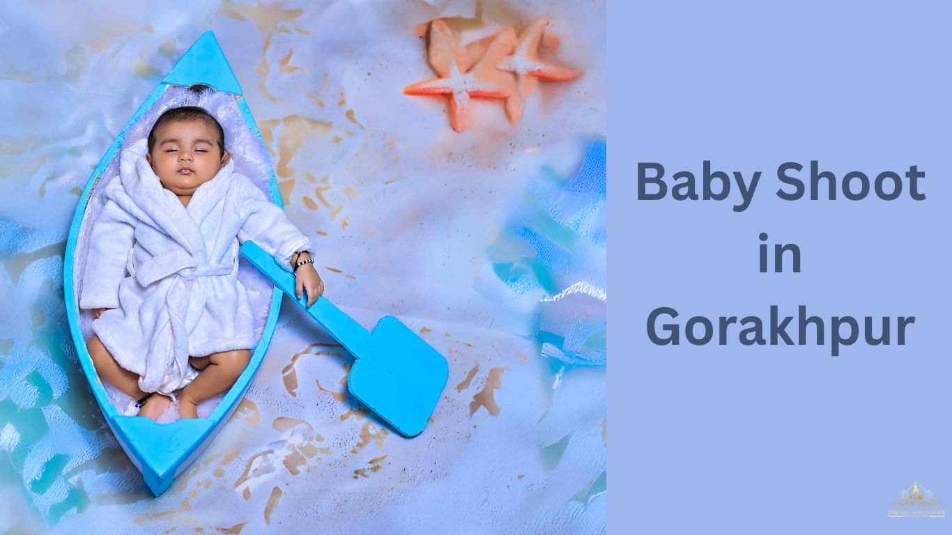One Year Baby Shoot in Gorakhpur – Dresses And Studio