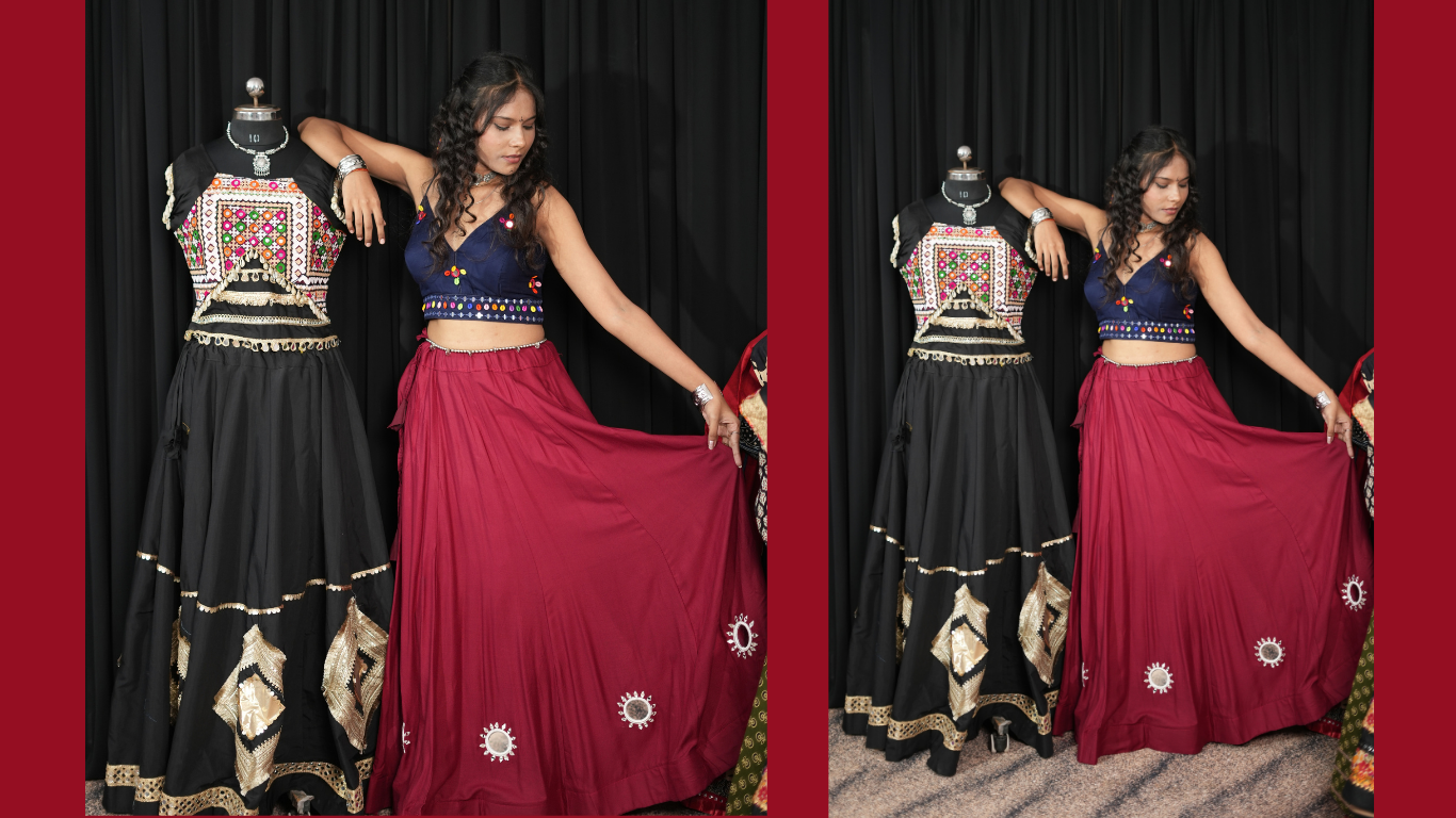 Garba Dresses on Rent in Gorakhpur – Premium Designer Chaniya Choli for Navratri 2026